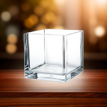 Gleaming Glass Vase Harmony | Decorative Centerpiece